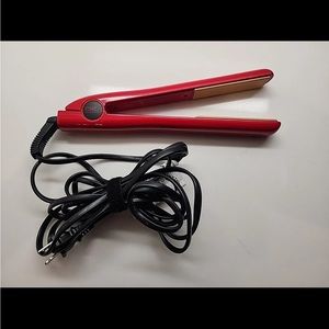 Ulta CHI Red 1.5" Tourmaline Ceramic Hairstyling Flat Iron